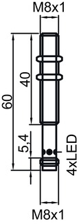 IS 108 MM/4NO-2E0-M8.3 | 50129916